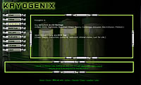 Kryogenix content page